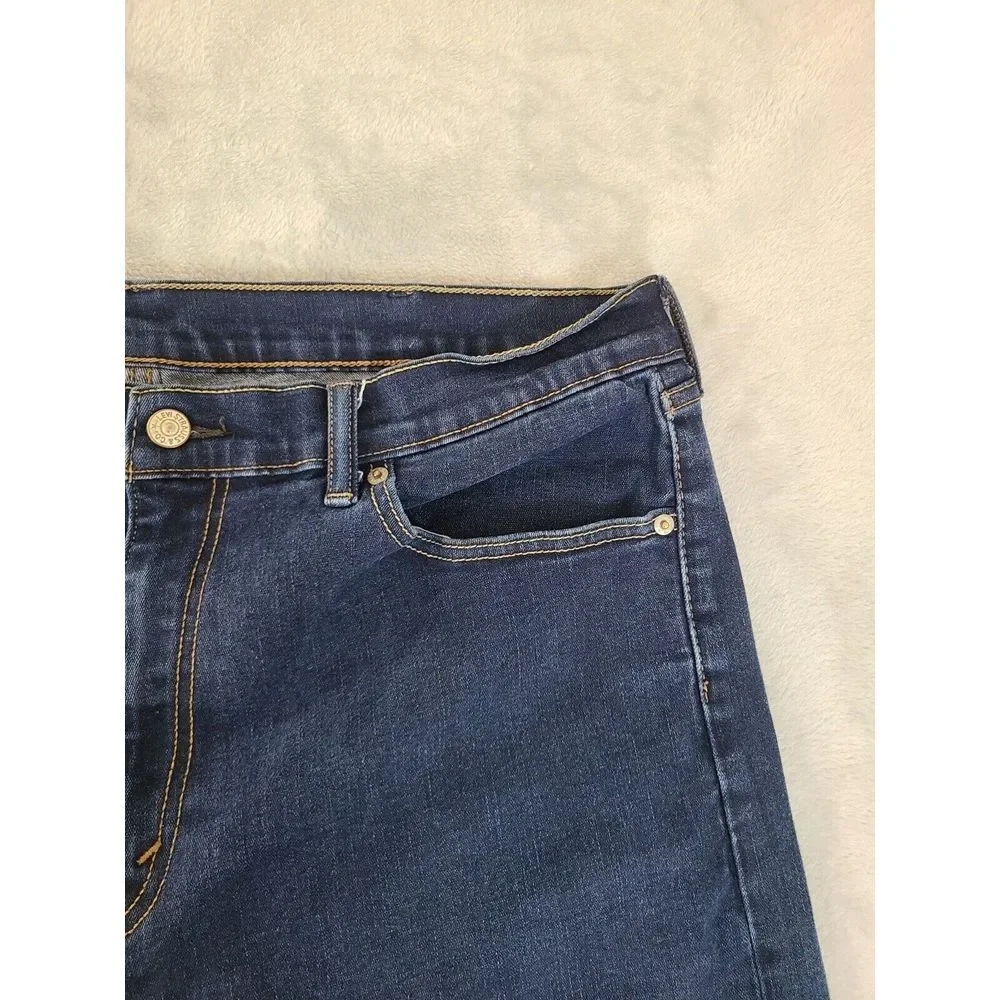 Levi's 505 Men's‎ 38x30 Blue Denim Regular Fit Dark Wash